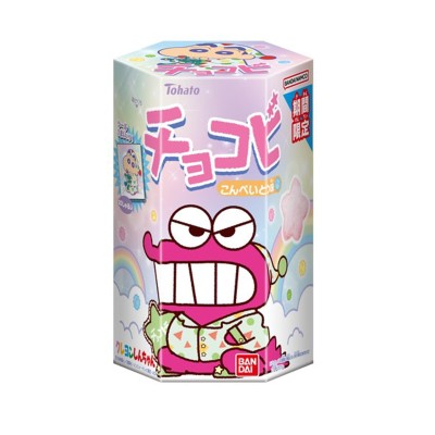 Galleta Chocobi (Shin-Chan) sabor Konpeito 48/18g TOHATO