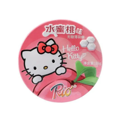 RIO Hello Kitty 水蜜桃薄荷糖 144/16g