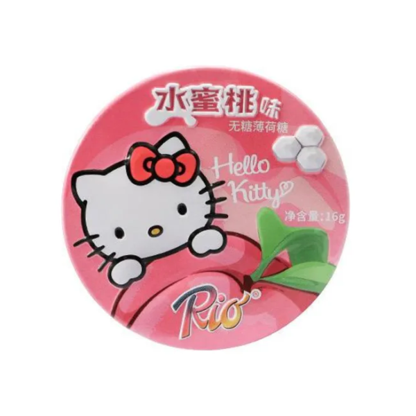 RIO Hello Kitty 水蜜桃薄荷糖 144/16g