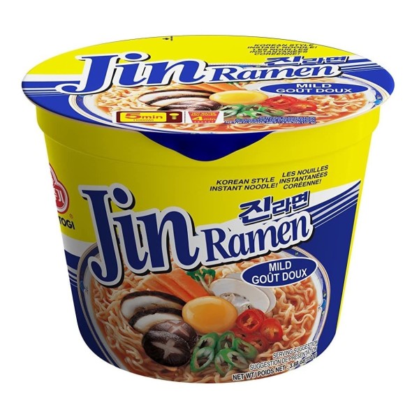 Fideos inst. Jin Ramen sabor Origianal Bol 12/110g OTTOGI