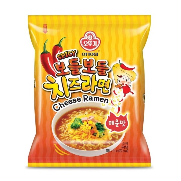 Fideos inst. sabor Queso Picante (Sopa) 20/111g OTTOGI