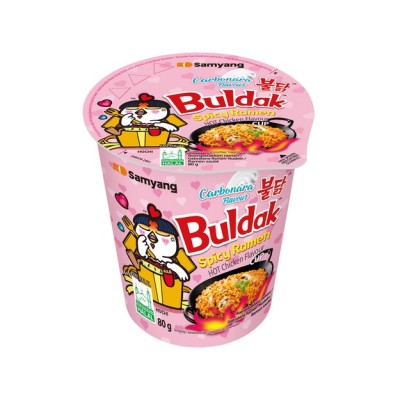 Buldak ramen sabor Carbonara Cup 6/80g Samyang