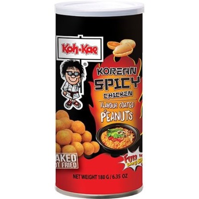 Cacahuetes sabor Pollo Corano Picante 12/180g KOH-KAE