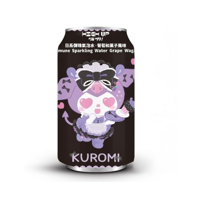 Ramune sabor Uva Kuromi 24/330ml HIGH UP