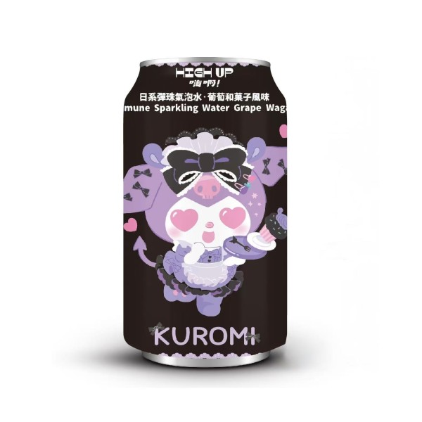 Ramune sabor Uva Kuromi 24/330ml HIGH UP