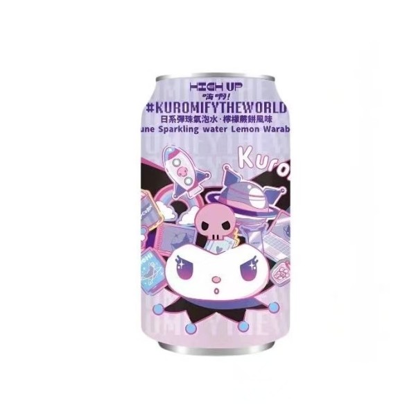 Ramune sabor Limon Kuromi 24/330ml HIGH UP