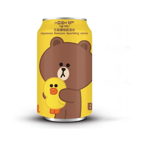 Ramune sabor Original (Line Friends) 24/330ml HIGH UP