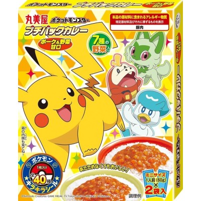 Curry inst. sabor Cerdo y Vegetales dulces (Pokemon) 10/120g MARUMIYA
