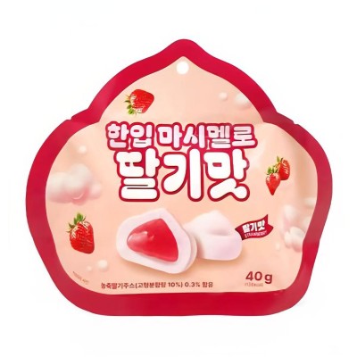 Malvavisco relleno sabor Fresa 12/40g SUNYOUNG