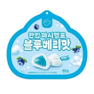 Malvavisco relleno sabor Arandano 12/40g SUNYOUNG