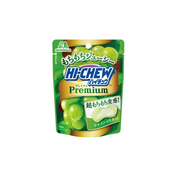 Caramelos sabor Uva Verde Hi-Chew(Premium) 12/55.2g MORINAGA
