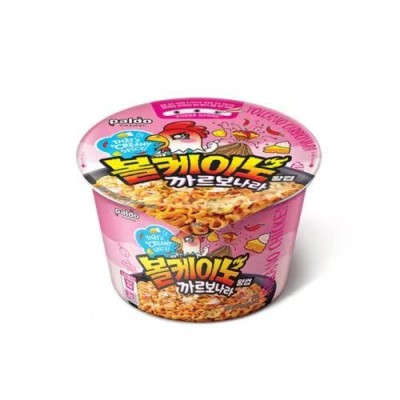 Fideos Inst. sabor Carbonara Picante (Volcano Chicken) 16/105g PALDO