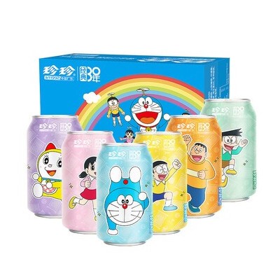珍珍 混合电解质汽水 24/330ml
