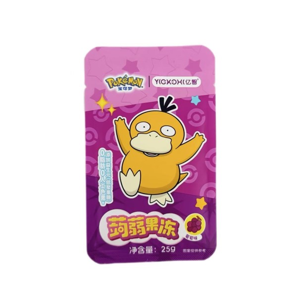 亿智IP宝可梦-蒟蒻果冻葡萄味 120/25g