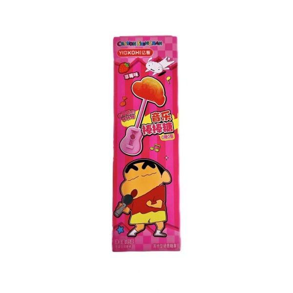 Piruleta sabor Fresa con musica Shin 48/15g