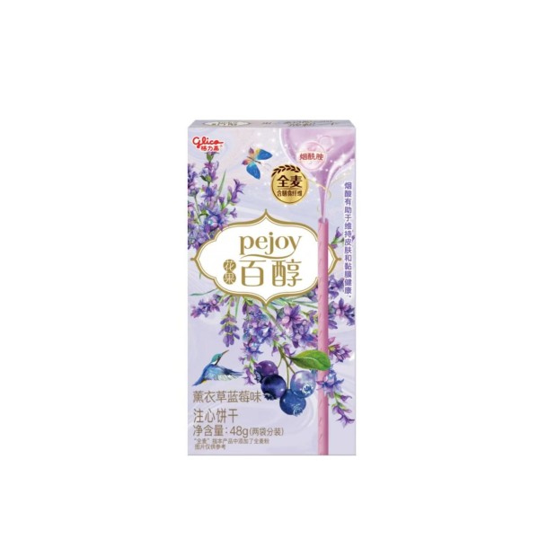 百醇花果系列薰衣草蓝莓味注心饼干 36/48g