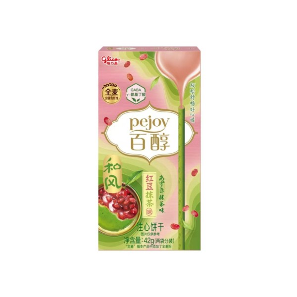 百醇和风系列红豆抹茶味注心饼干 36/42g