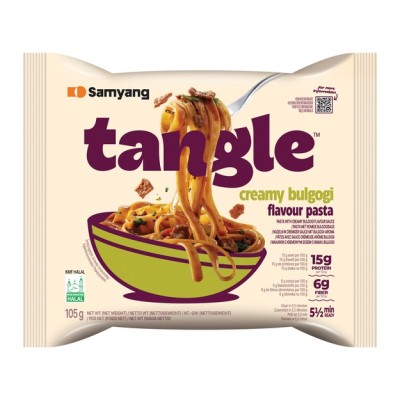 Fideos inst. Tangle Alfredo con salsa Bulgogi 20/105g SAMYANG