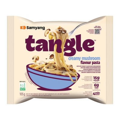 Fideos Inst. con crema de Champiñones 20/105g SAMYANG