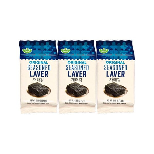 Snack de Algas sabor Original 24/13.5g DELIEF