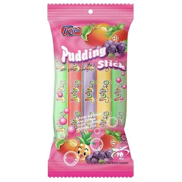 Puding stick sabor a Frutas variadas 24/350g RICO