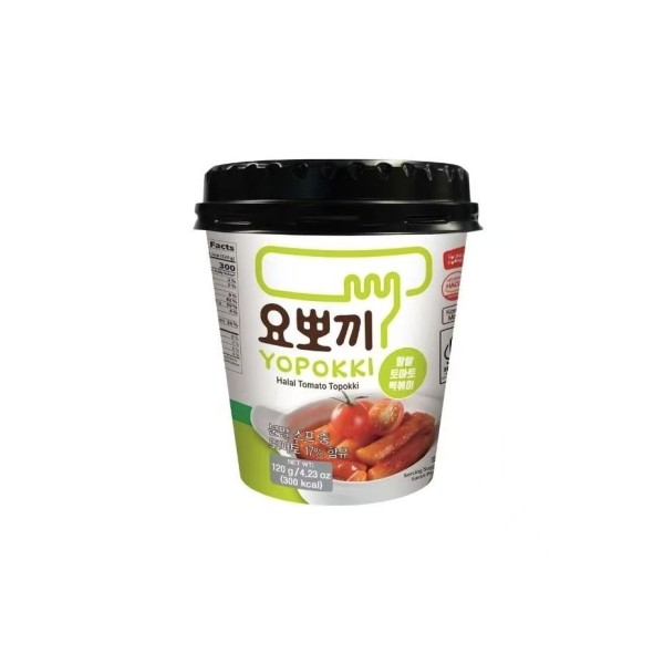 Yopokki inst. sabor Tomate (Halal) 30/120g YOUNG POONG