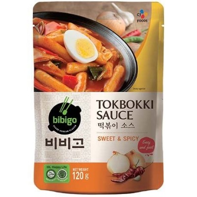 Salsa para Tokbokki sabor Dulce y Picante 30/120g BIBIGO