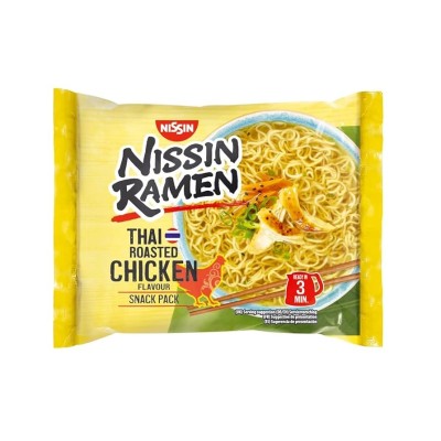 Fideos Inst. sabor Pollo Asado 10/65g NISSIN