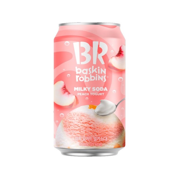 Bebida sabor Yogurt de  Melocotón 24/350ml BASKIN-ROBBINS