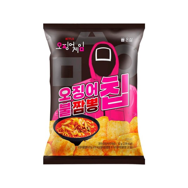 韩国章鱼游戏薯片 20/50g