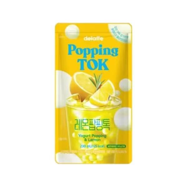 Bebida sabor Limón Popping Tock 50/230ml DELAFFE