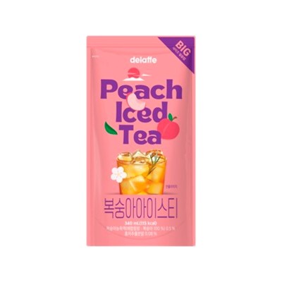 Bebida de Té sabor Melocotón 40/340ml DELAFFE