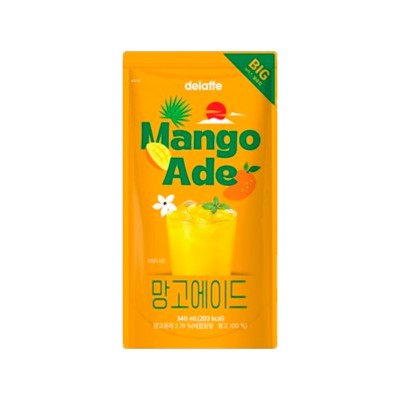Bebida sabor Mango Ade 40/340ml DELAFFE