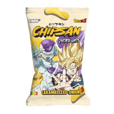 Chipsan sabor Cebolla Caramelizada (Goku vs Freezer) 10/110g ULTRAPOP