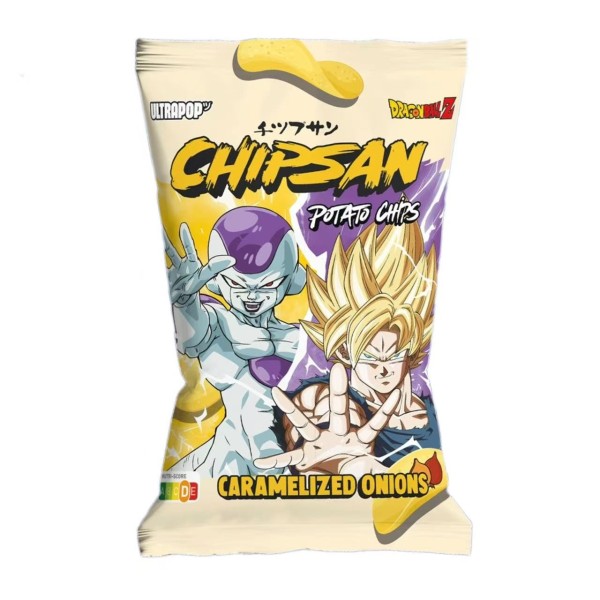 Chipsan sabor Cebolla Caramelizada (Goku vs Freezer) 10/110g ULTRAPOP