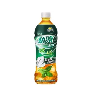 康师傅双倍薄荷劲凉冰红茶 15/500ml
