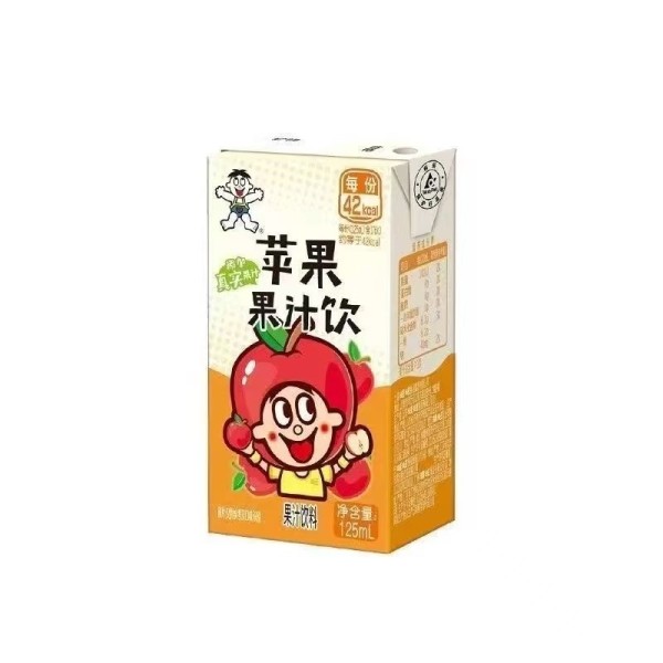 Bebida de jugo de Manzana 9/4/125ml Want Want
