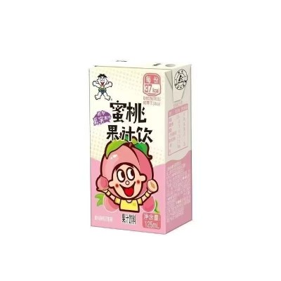 Bebida de jugo de Melocotón 9/4/125ml Want Want