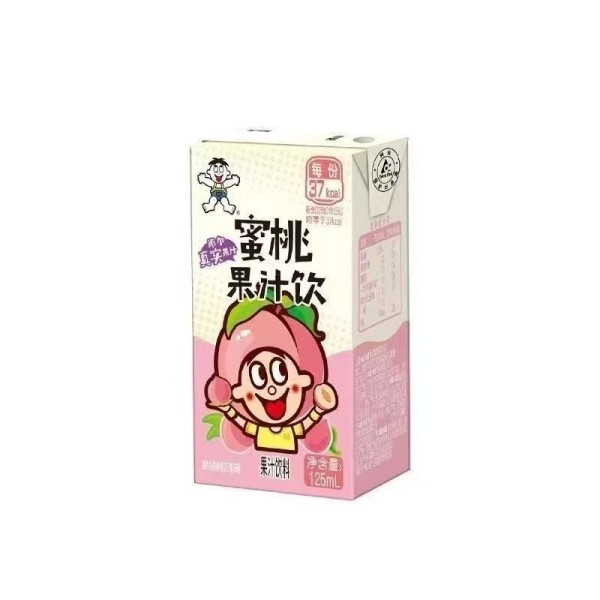 Bebida de jugo de Melocotón 9/4/125ml Want Want
