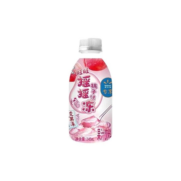 Bebida de jugo sabor Melocotón con Gelatina 24/245ml Want Want
