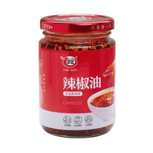 翠宏辣椒油 12/200g