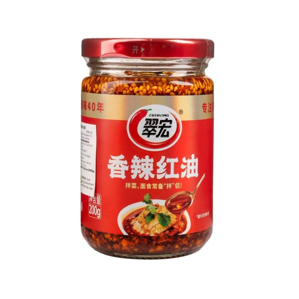 翠宏香辣红油  12/200g