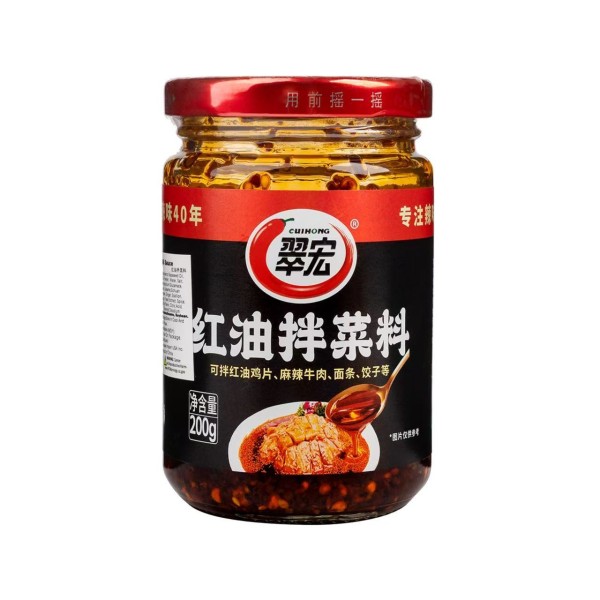 翠宏红油拌菜料 12/200g