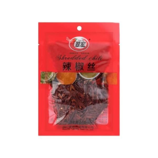 Tiras de Guindilla Seca 50/50g Cui Hong