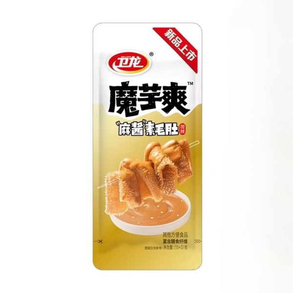 Snack de konjac Picante con pasta de Sésamo 18/20/18g Weilong