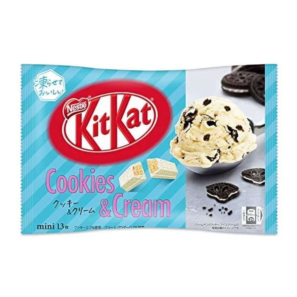 alleta KitKat Sabor Cookie & Cream 12/116g NESTLE