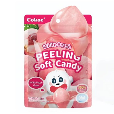 Gominola pelable sabor Melocotón 50/75g COKOC