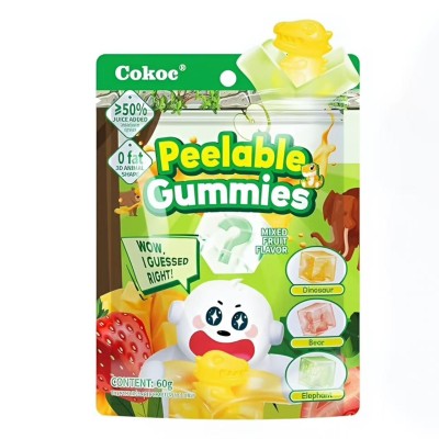 Gominola pelable sabor Fruta Variada 50/60g COKOC