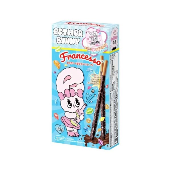 Palito de Chocolate Popping Candy 40/32g BAIWEI
