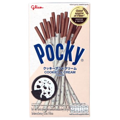 Pocky sabor Cookies & Cream 10/12/40g GLICO